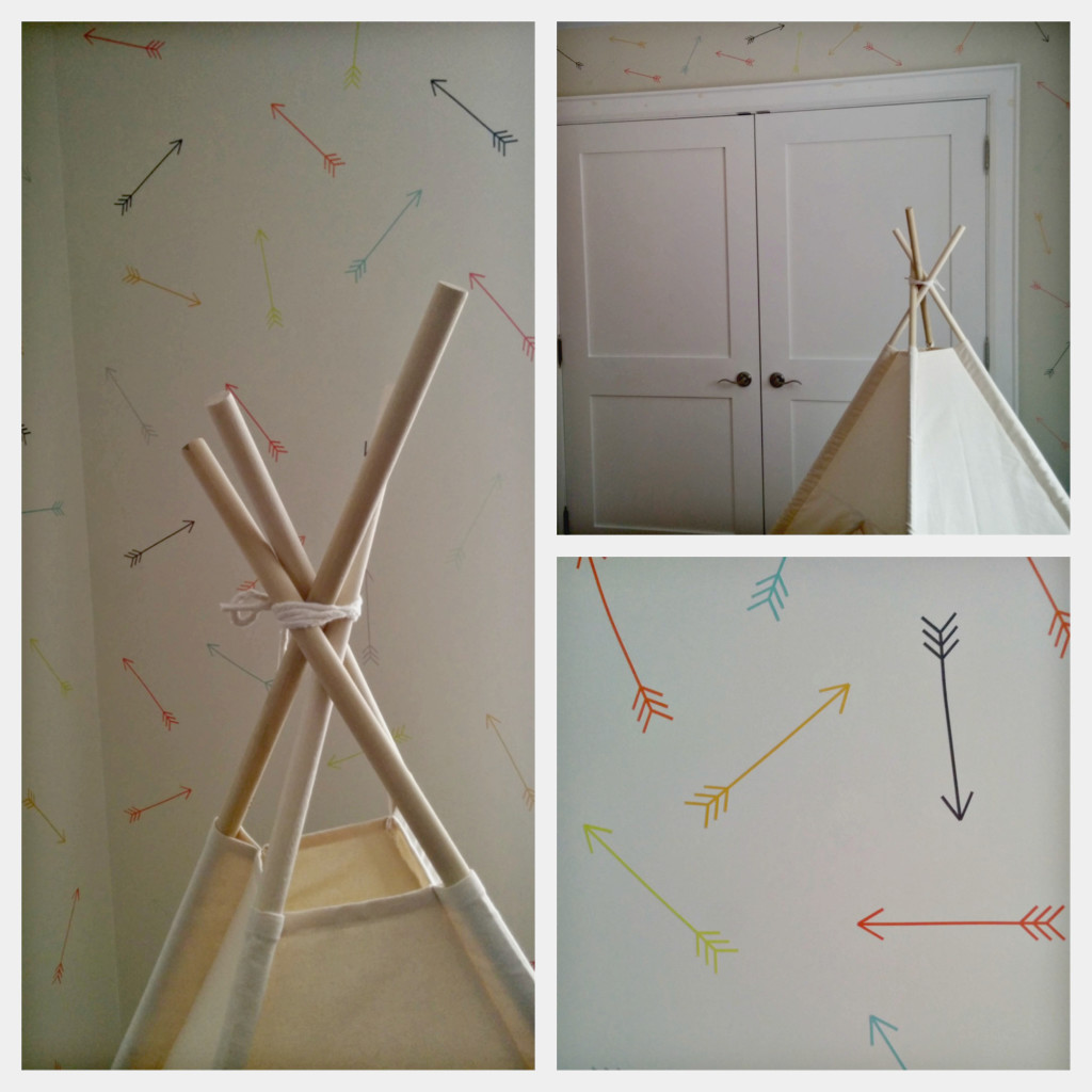 Arrow Wall Decals in this Woodland Nursery