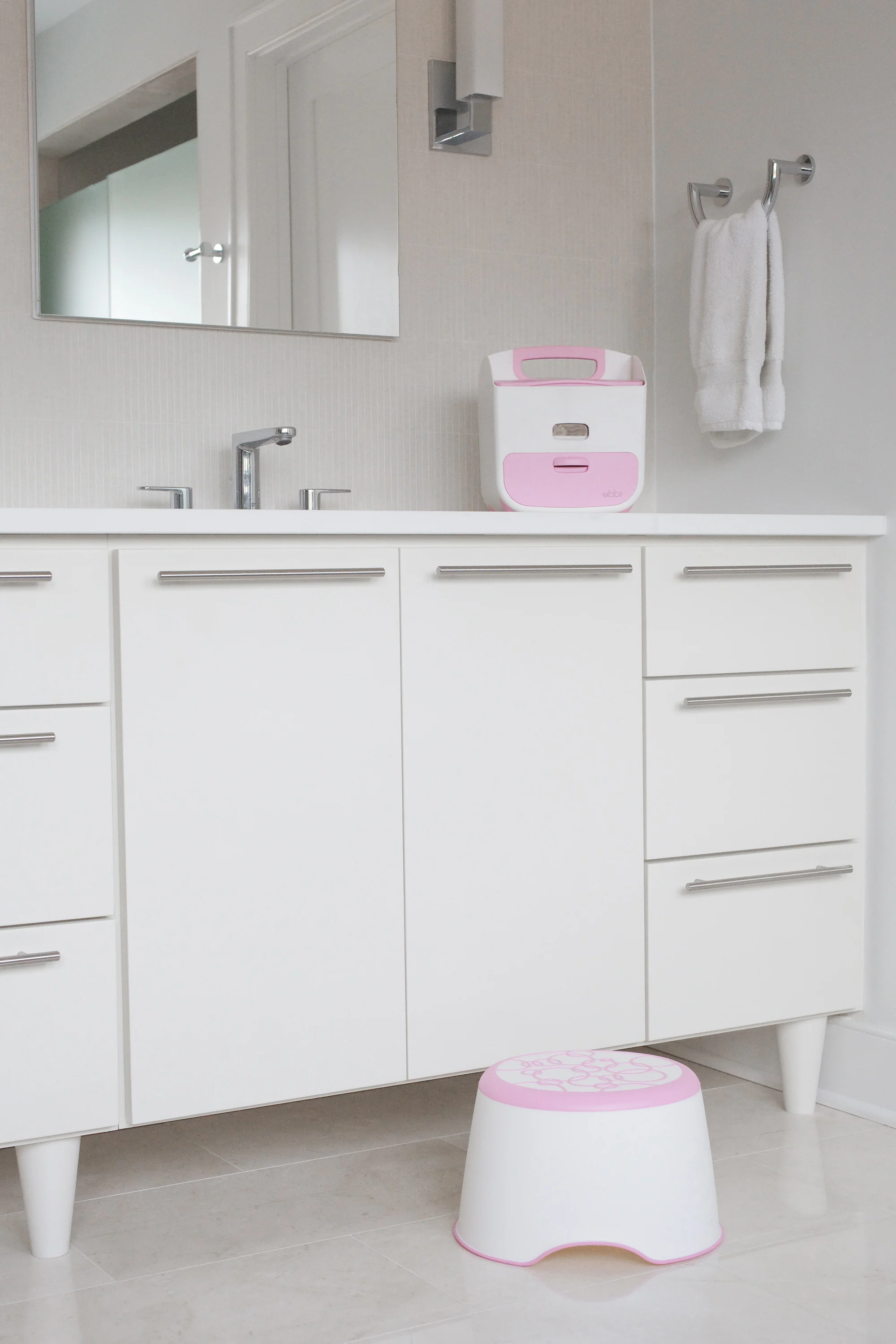 Diaper Caddy and Step Stool from Ubbi