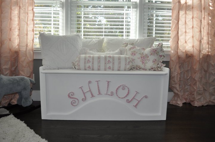 Personalized Wooden Toy Box