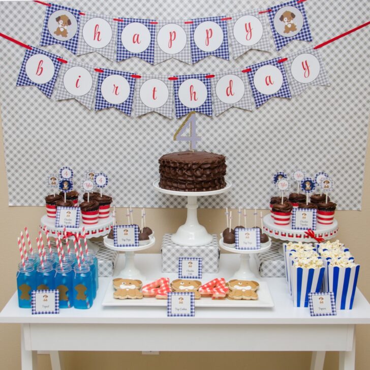 Puppy Party: Tyler's 4th Birthday - Project Nursery