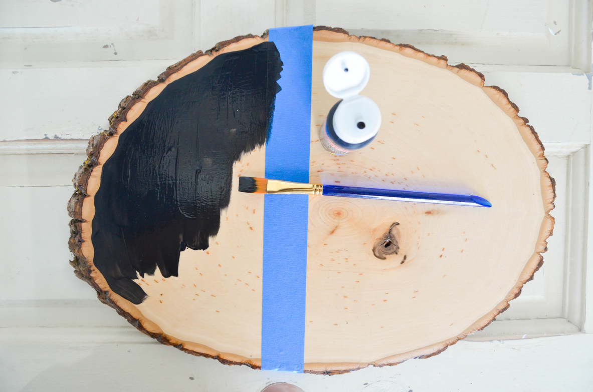 DIY Wood Slice Serving Tray - Project Nursery