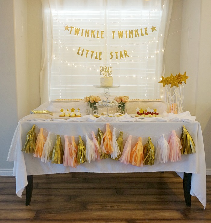 Twinkle Twinkle Little Star 1st Birthday Party