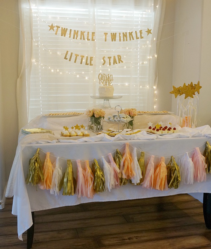 Twinkle, Twinkle Personalized Wrapping Paper Sheets