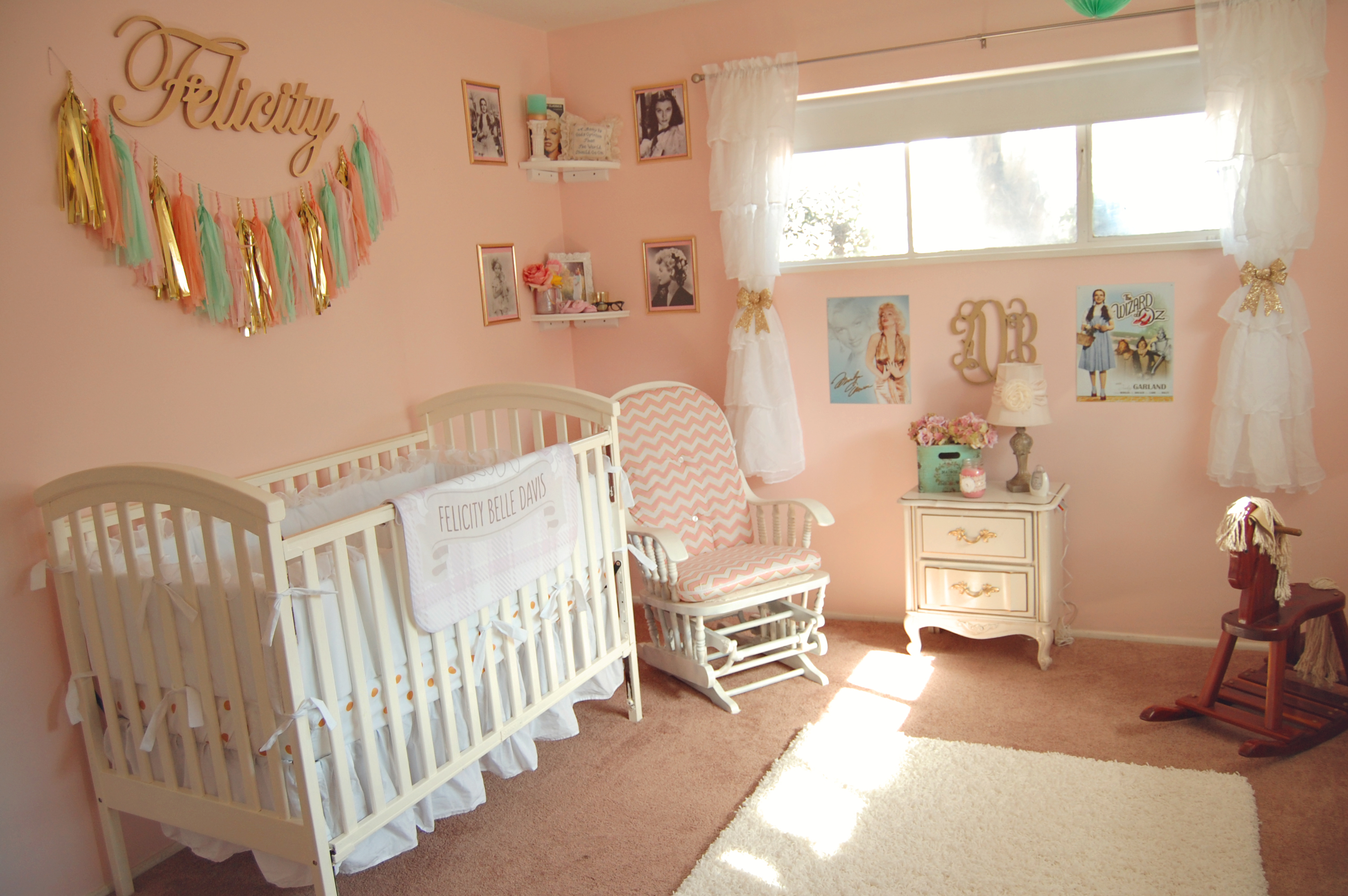 Vintage Hollywood Nursery for Felicity Belle - Project Nursery