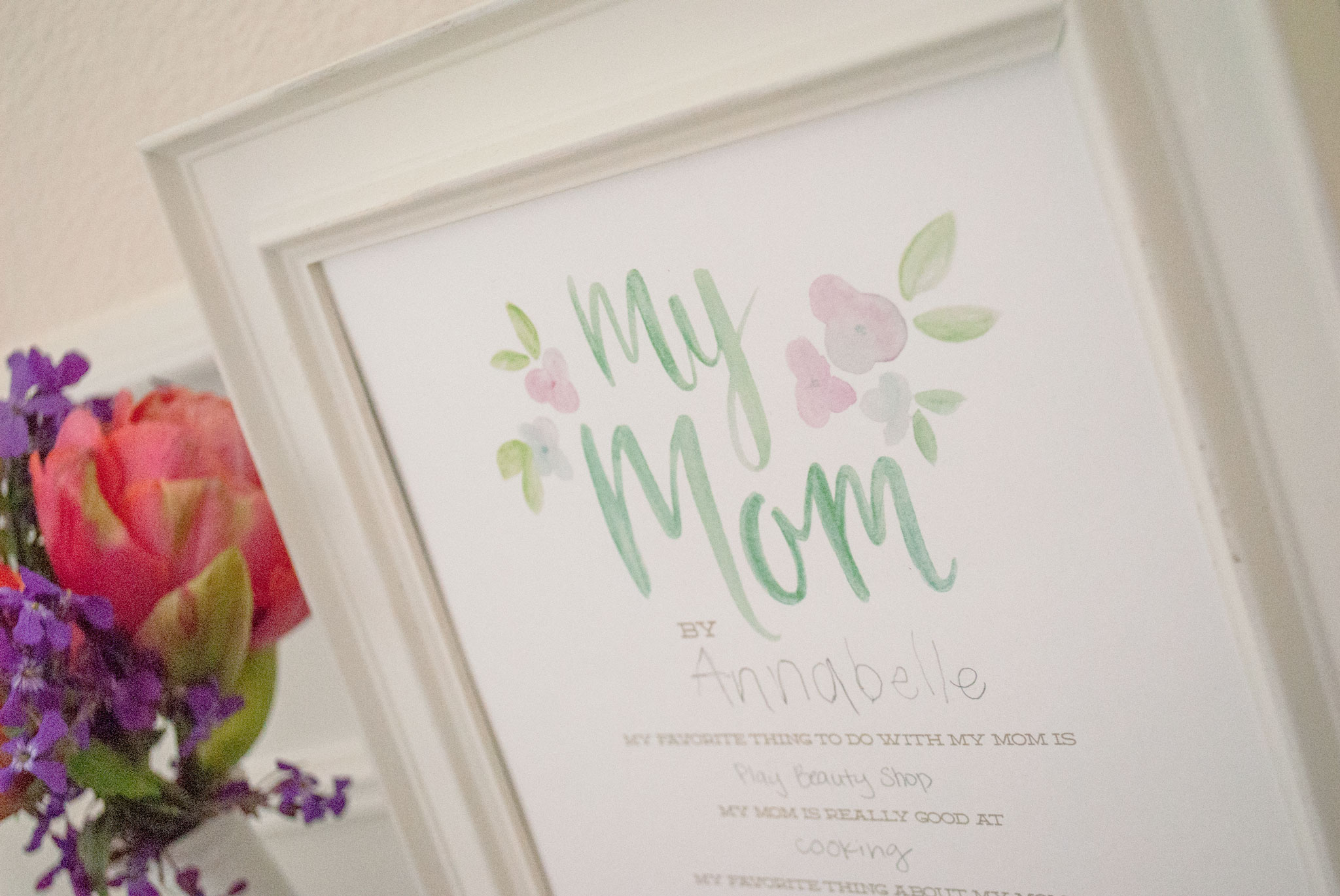 Free printable for Mother's Day: An 'All About Mom' questionnaire she'll  adore