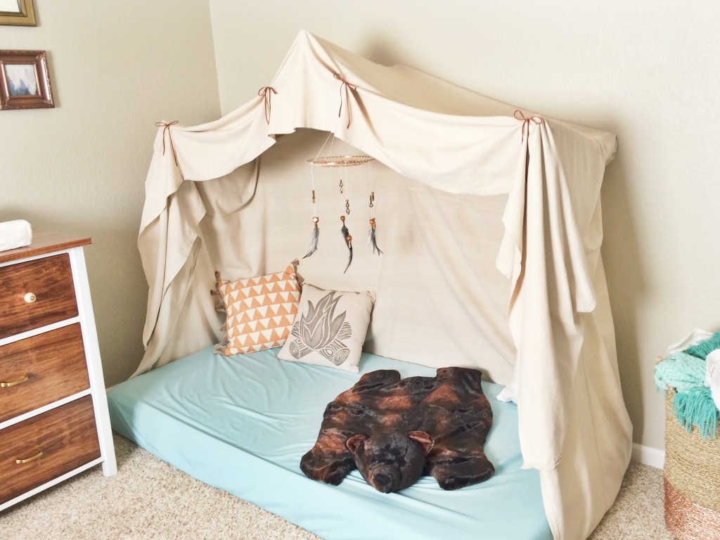 Bohemian Camp Themed Nursery Project Nursery