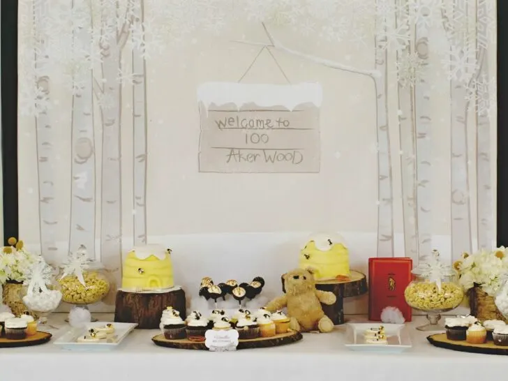 Vintage Winnie the Pooh Birthday Party