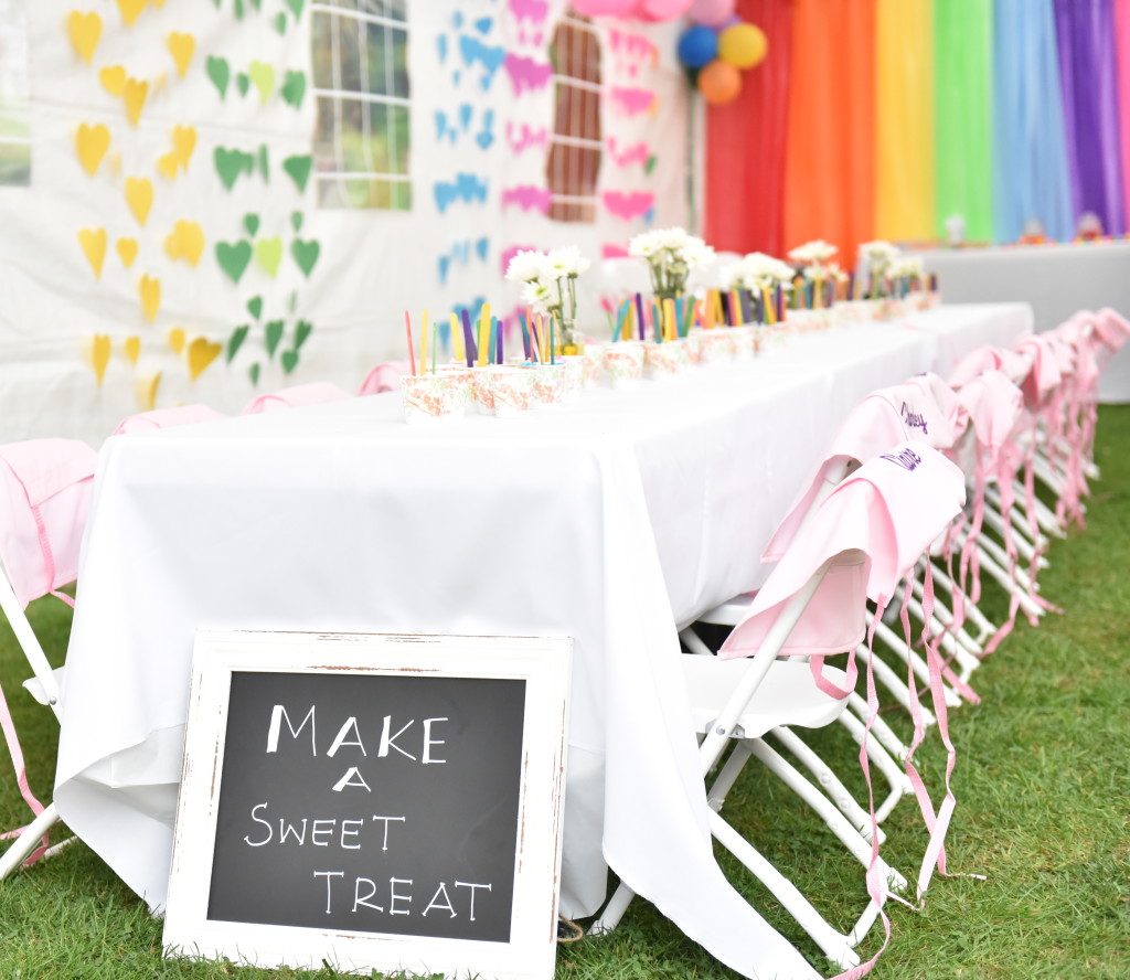 Rainbow Birthday Party Decor - Project Nursery