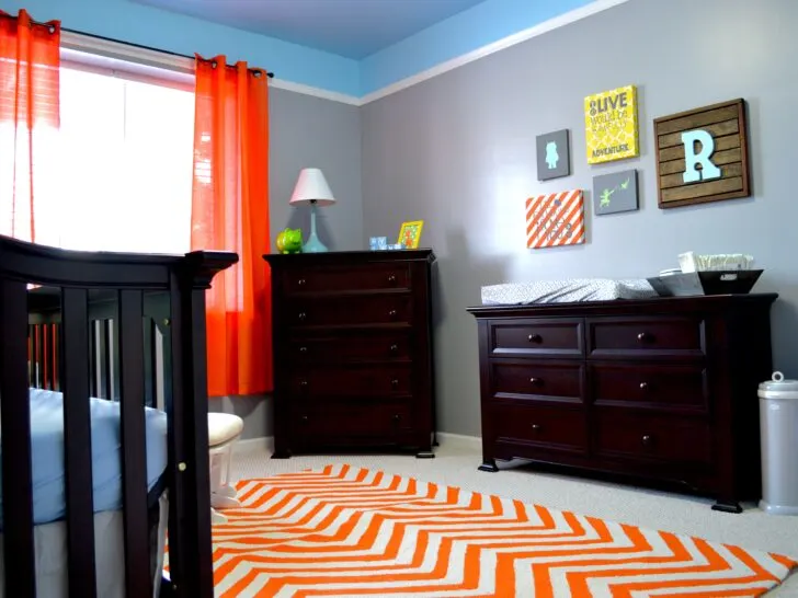 Bright and Colorful Nursery