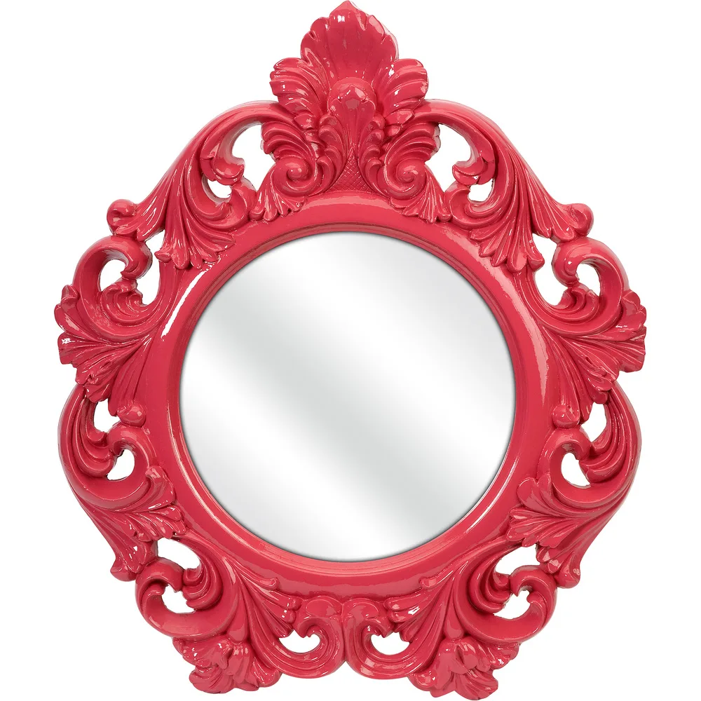 Pink Baroque Mirror from Overstock