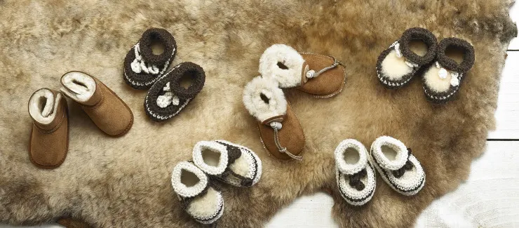 Baby and Children's Shoes from Classic Sheepskins