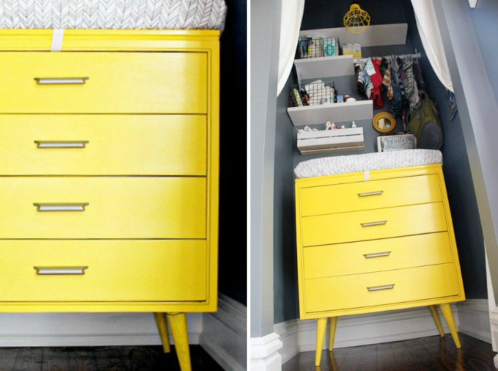 Yellow Dresser - Project Nursery