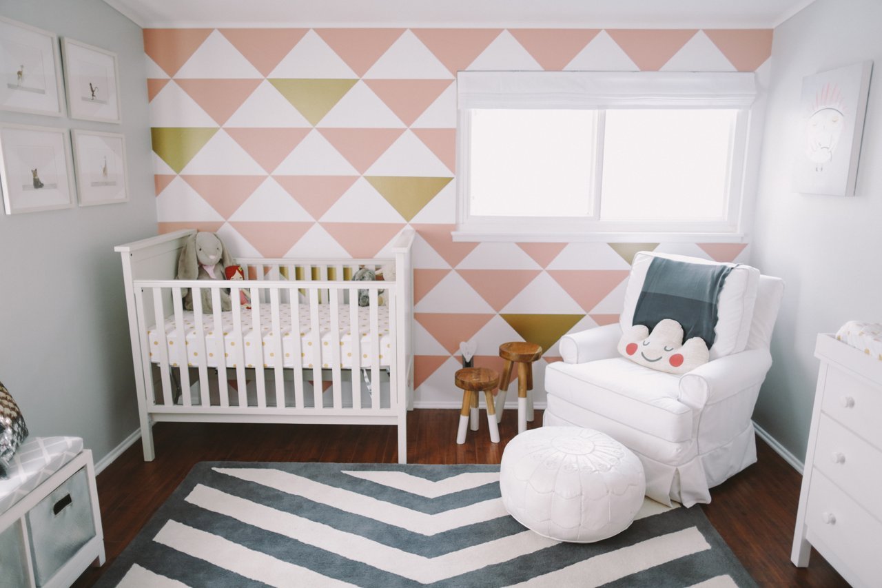 Triangle Nursery Decor Project Nursery