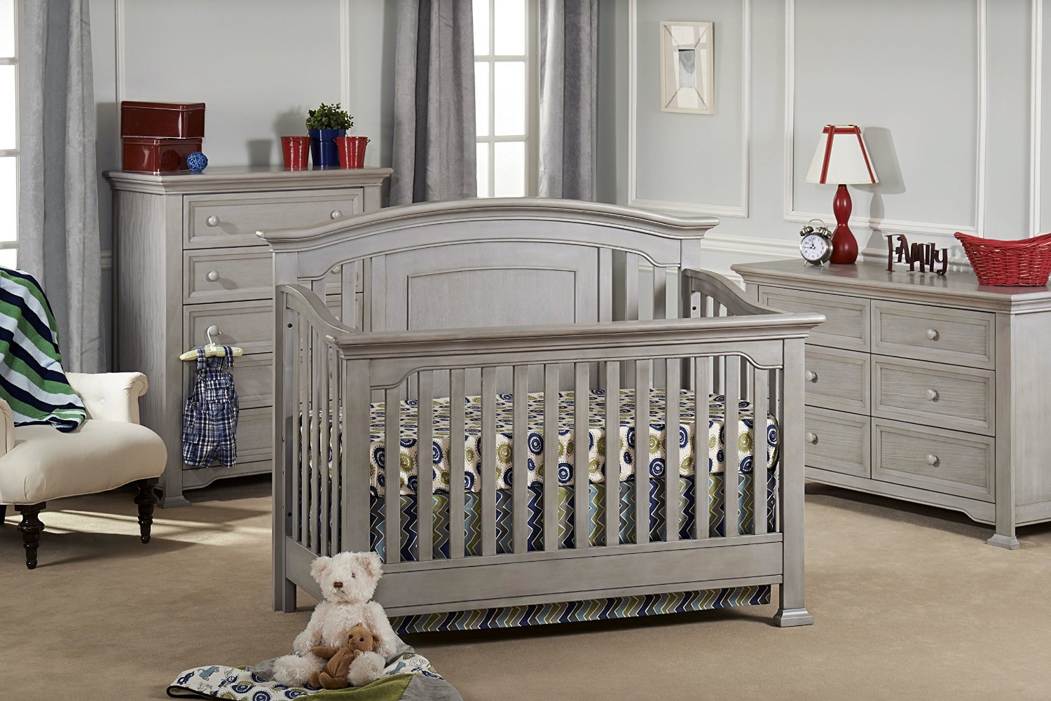 baby bedroom furniture set grey