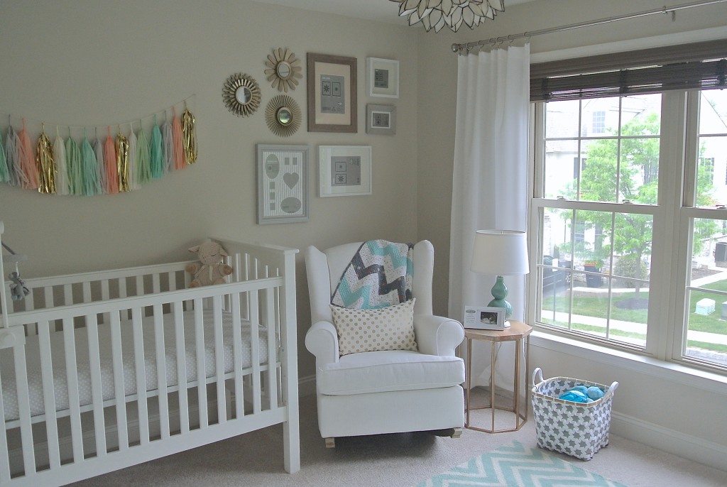 Gender Neutral Nursery with White Furniture - Project Nursery