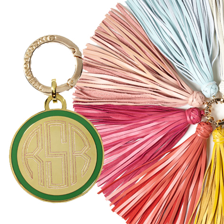 Classic Medallion Tag and Tassel from Cinco Powell