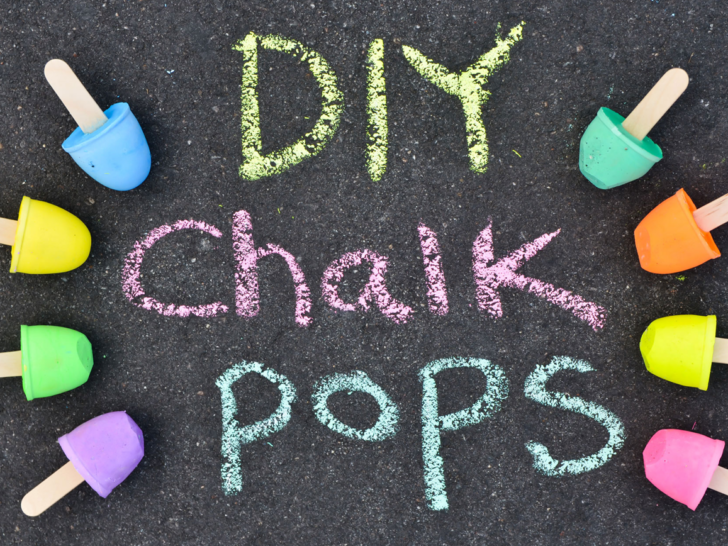 DIY Sidewalk Chalk