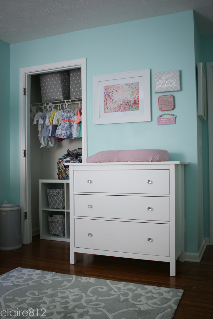 Modern Tiffany Blue Nursery Project Nursery