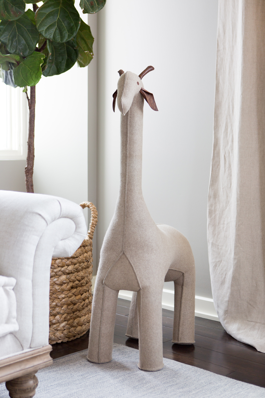 Oversized Wool Felt Giraffe from RH Baby & Child