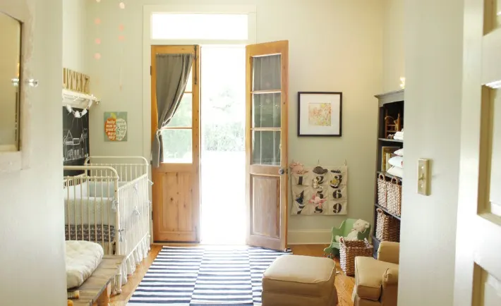 Neutral Nursery with Vintage Accents - Project Nursery