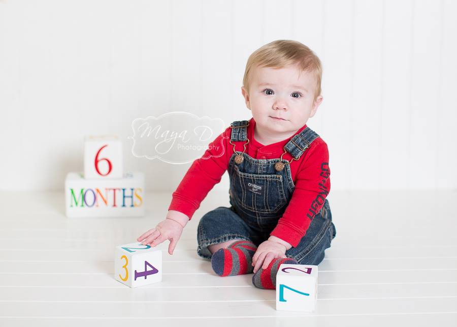 Baby Age Blocks from Buggy's Blocks