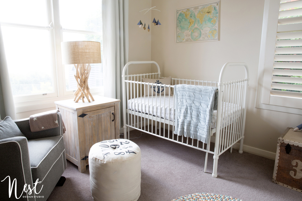 Eclectic Coastal-Themed Nursery - Project Nursery