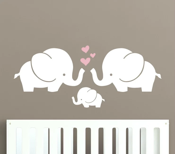 Elephant Nursery Wall Decal from Decal Lab