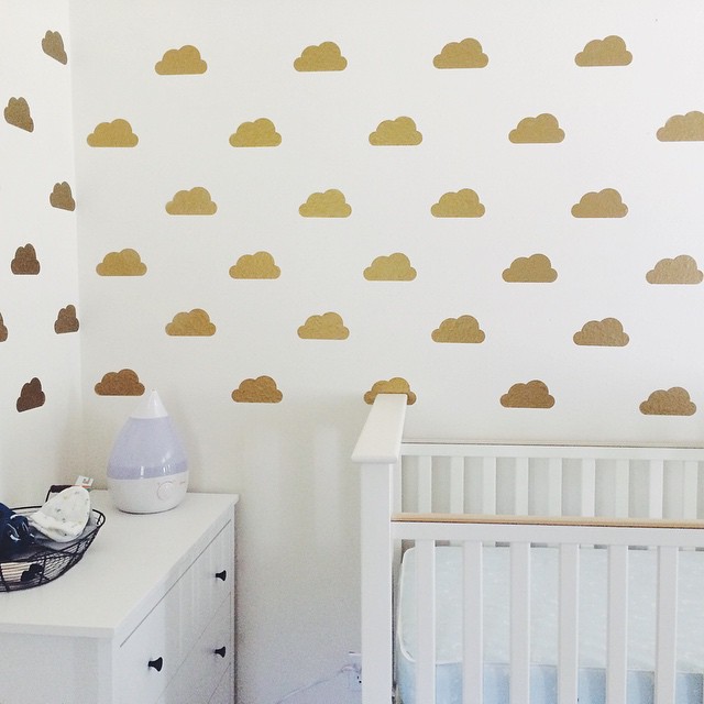 Mini Clouds Wall Decals from Decal Lab