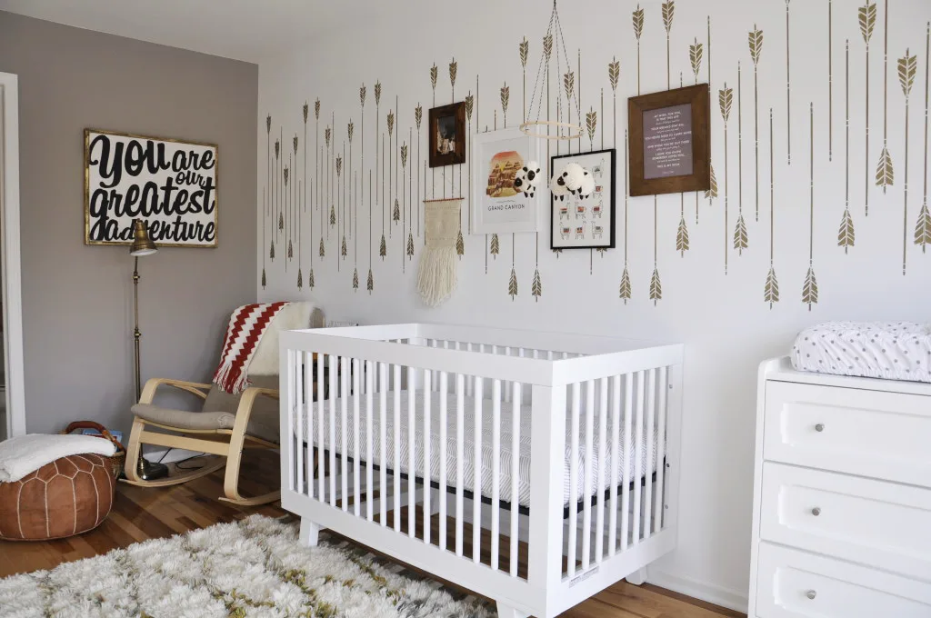 Nursery Accent Wall Design Ideas