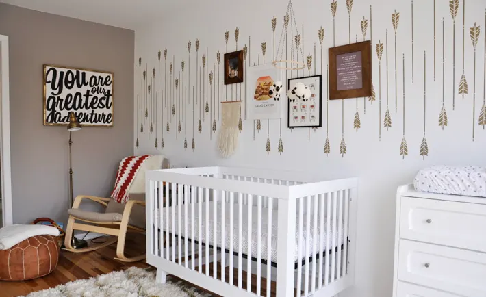 Arrow Accent Wall Nursery