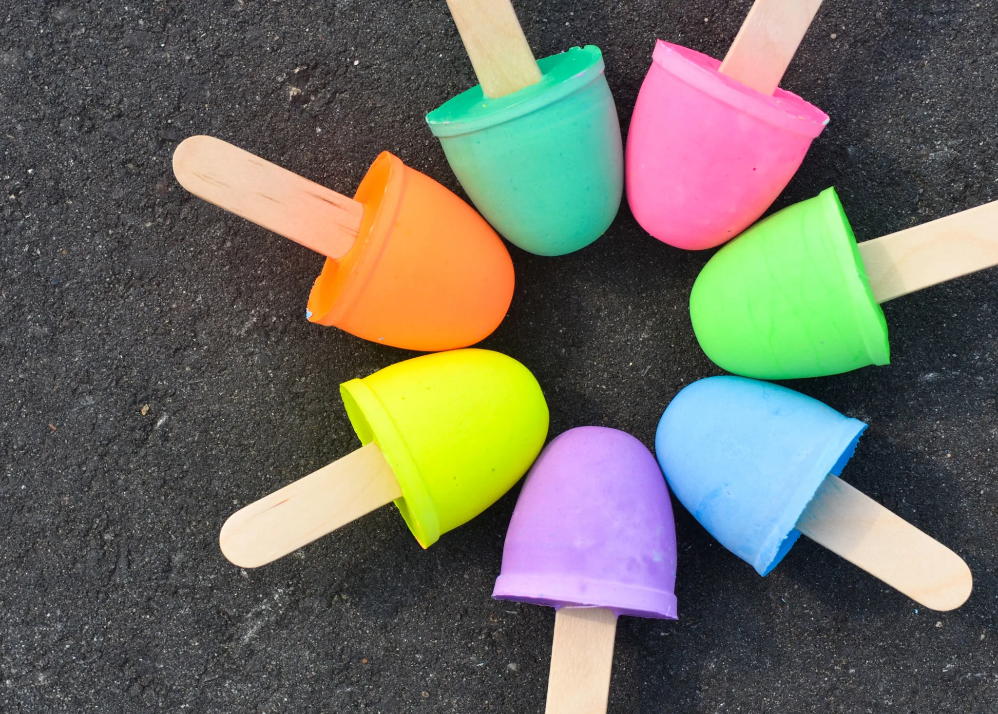 Homemade Sidewalk Chalk - Project Nursery