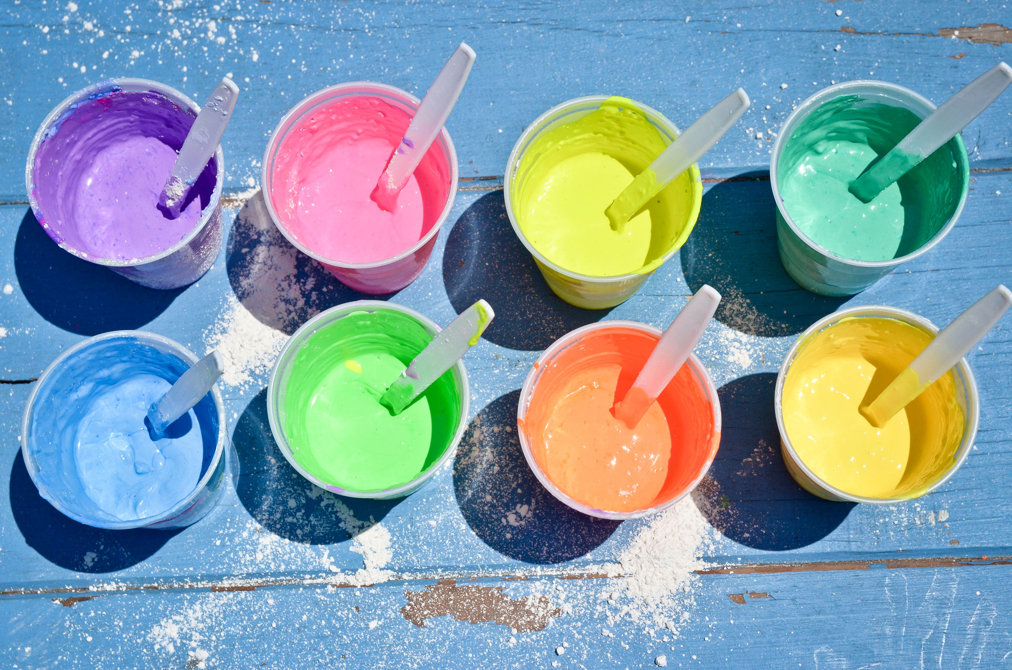 Mix up a batch of homemade sidewalk chalk - Project Nursery