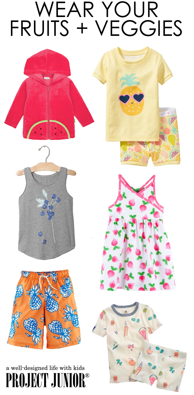 Fruits and Veggies Kids Clothing - Project Junior