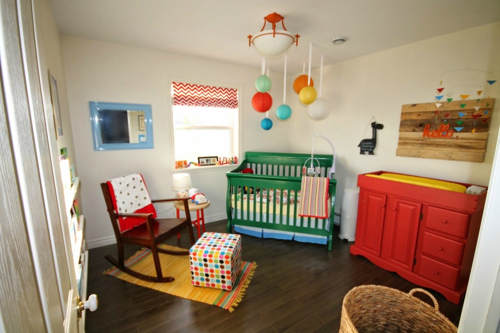 Bright and Colorful Nursery