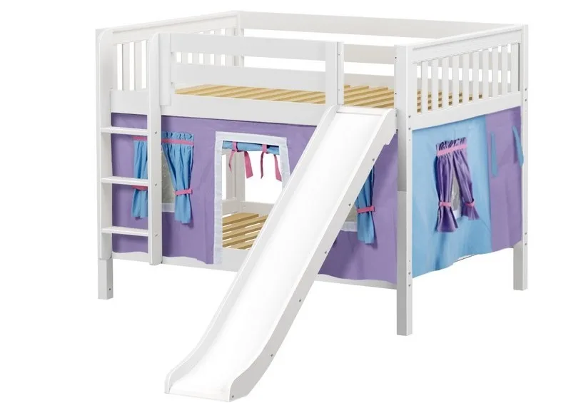 Lofted Bed with Slide