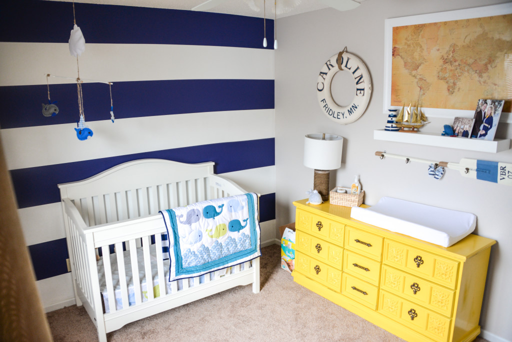 Blue and Yellow Nautical Nursery - Project Nursery