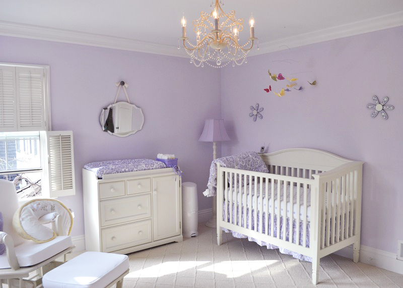 Lavender and White Nursery - Project Nursery