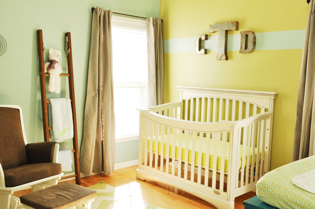 Yellow and Mint Nursery - Project Nursery