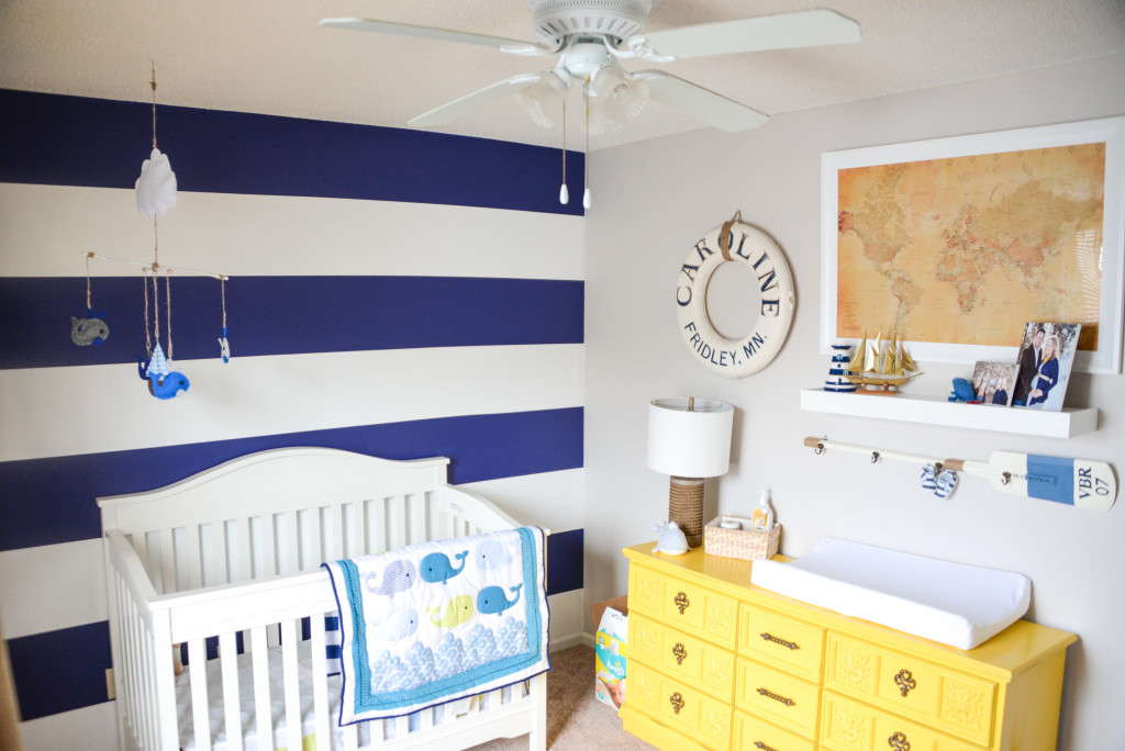 Blue and Yellow Nautical Nursery - Project Nursery