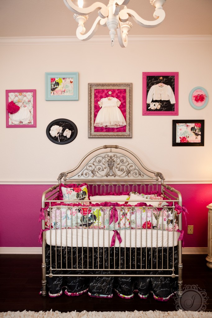 Pink and Black French-Inspired Nursery - Project Nursery