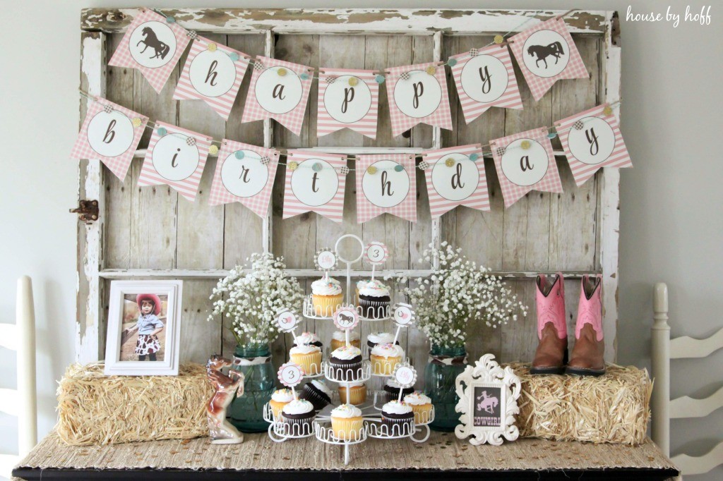 Cowgirl Birthday Party - Project Nursery