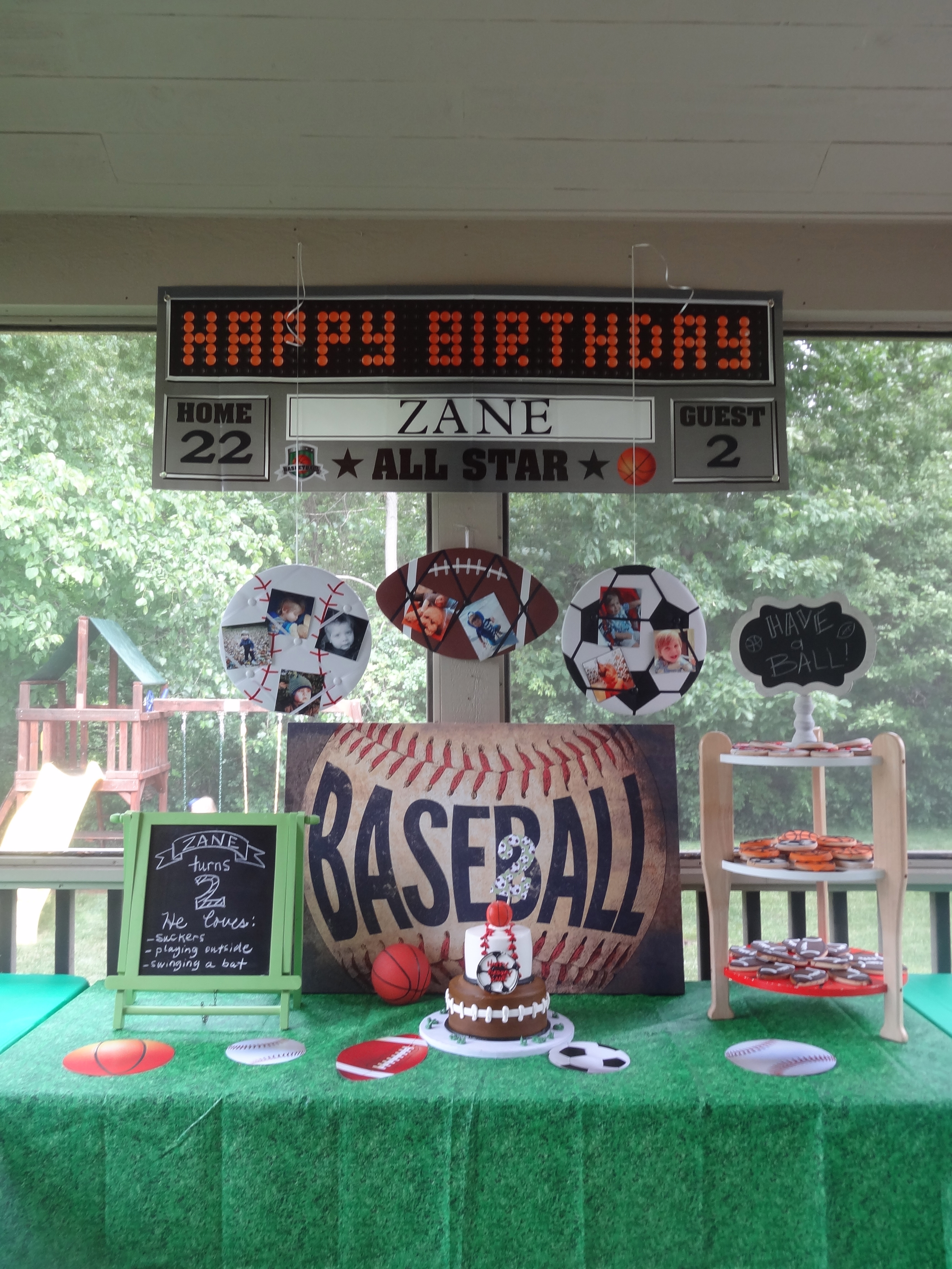 "Have a Ball" Sports Themed Birthday