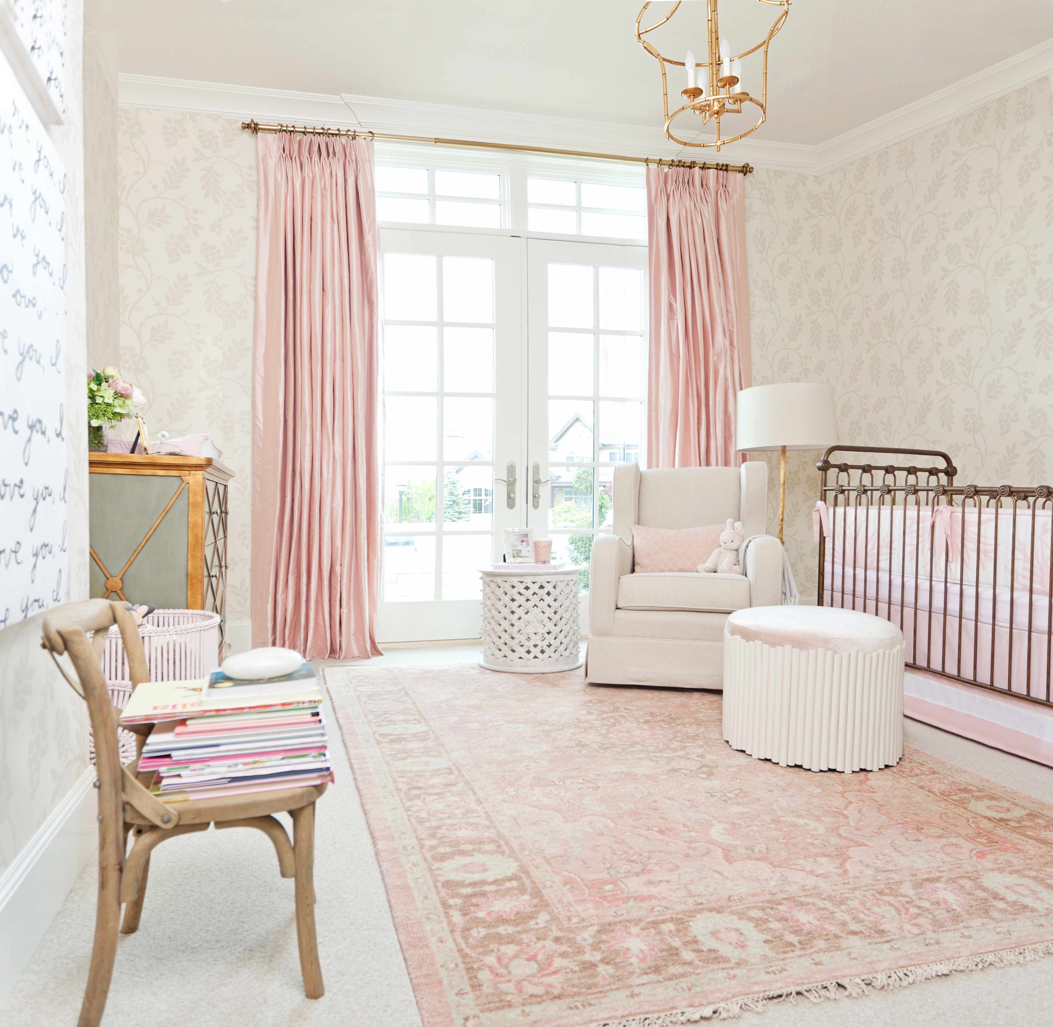 Rachel Parcell Pink Peonies Nursery