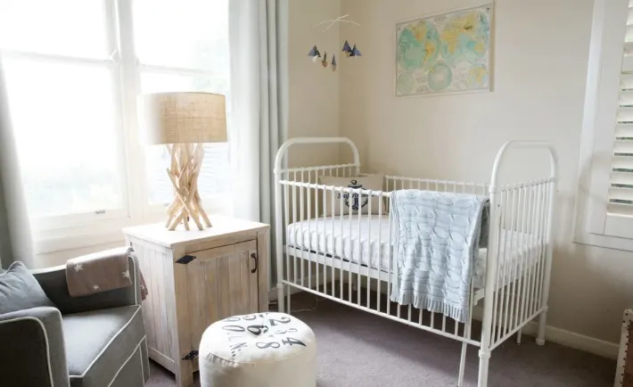 Eclectic Coastal-Themed Nursery - Project Nursery