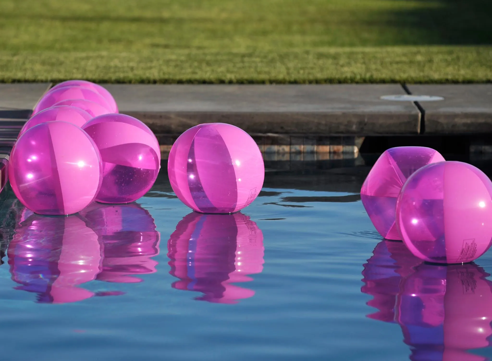 Kids Summer Pool Party with Beach Balls