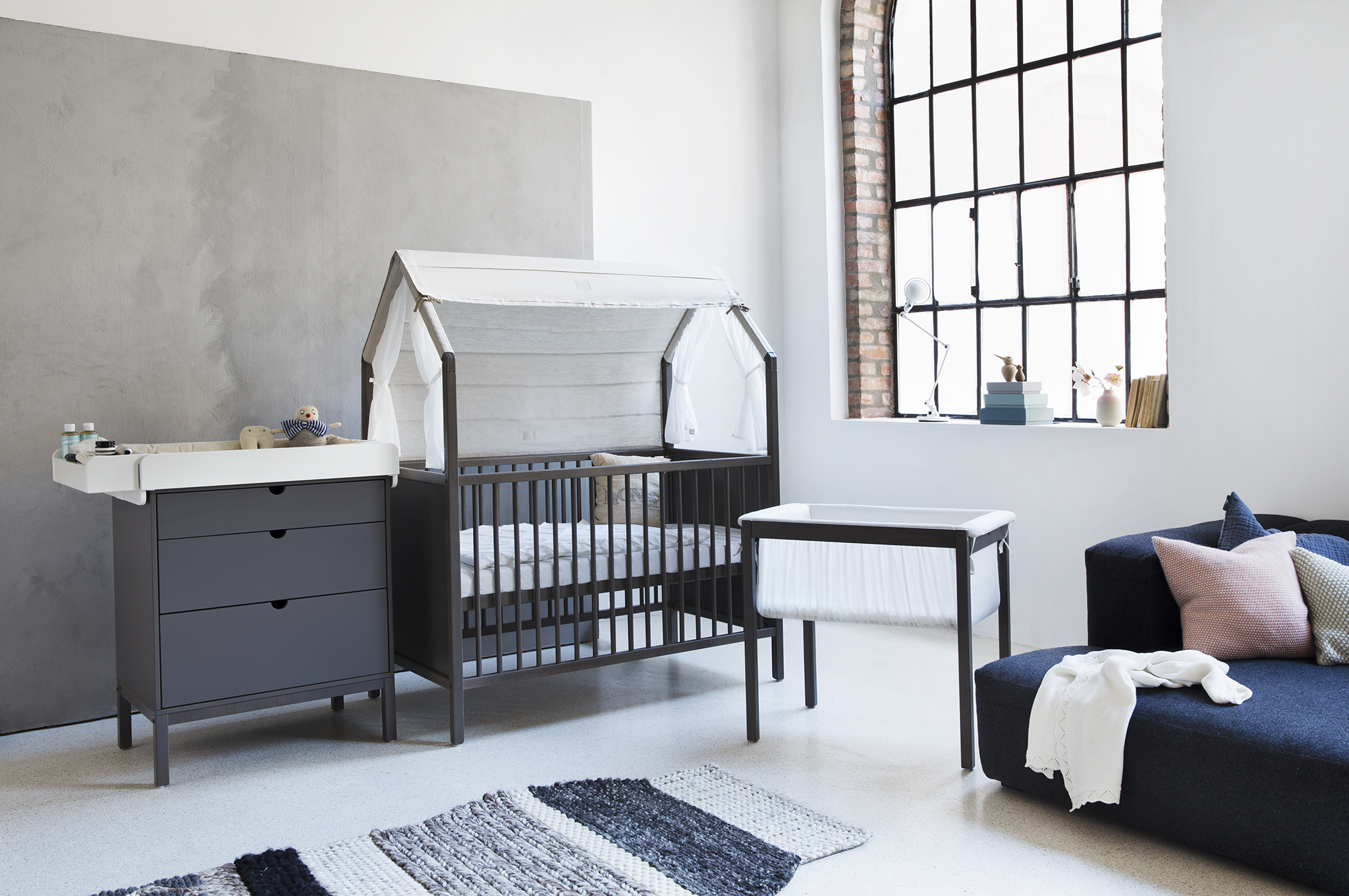 Stokke Home Furniture in Hazy Gray