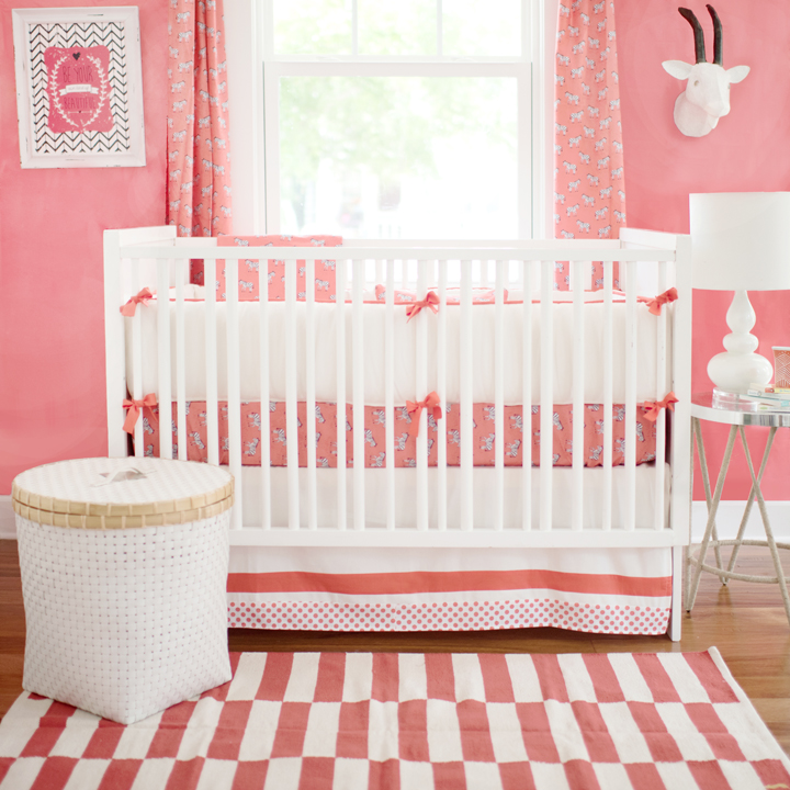 New Arrivals, Inc. Zebras on Parade Crib Bedding