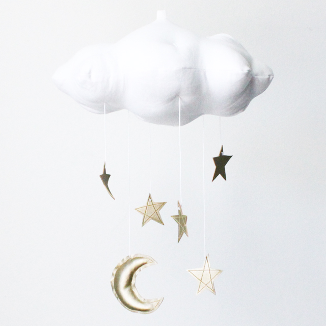 Cloud and Moon Mobile from The Project Nursery Shop