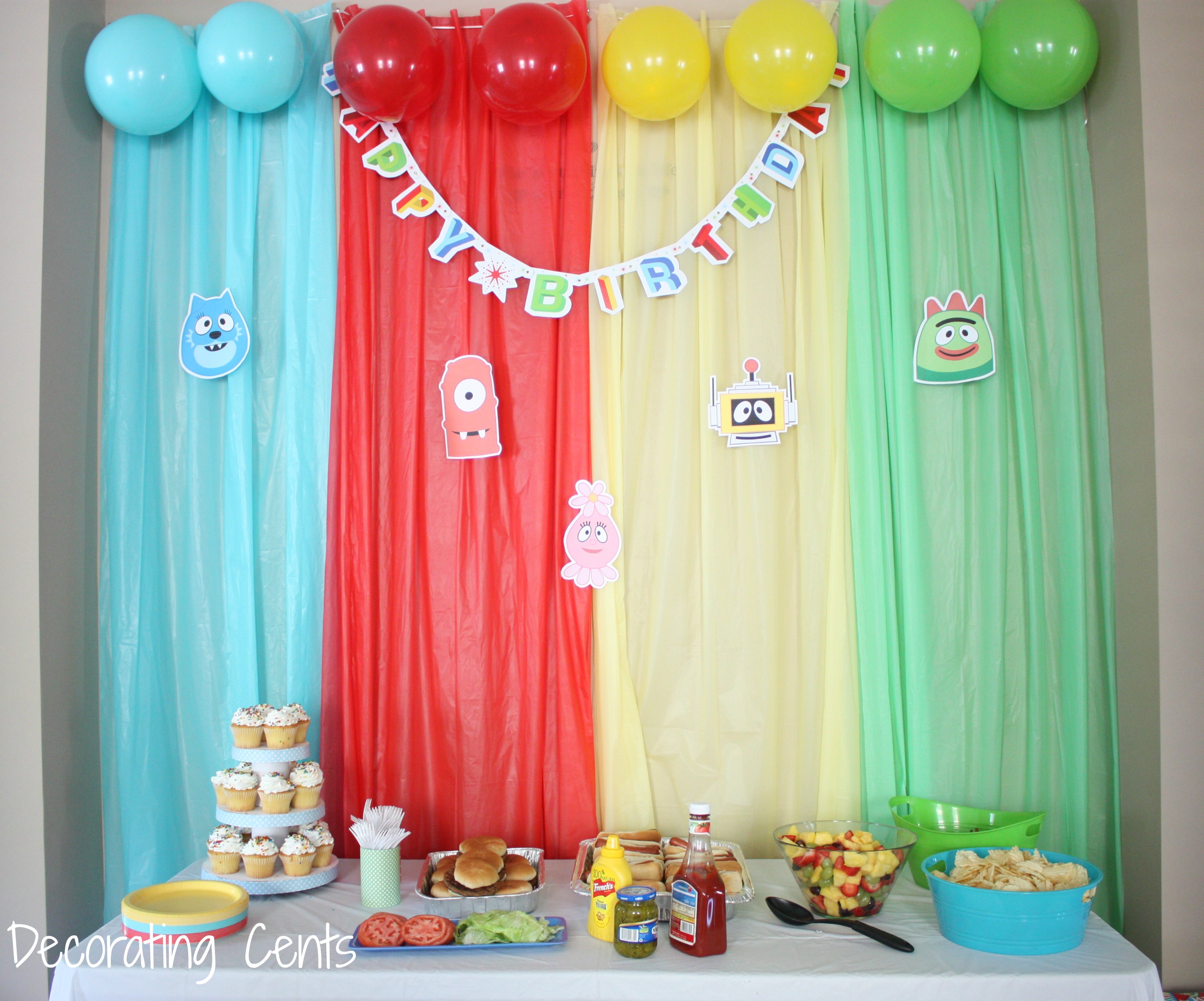 Yo Gabba Gabba Birthday Party