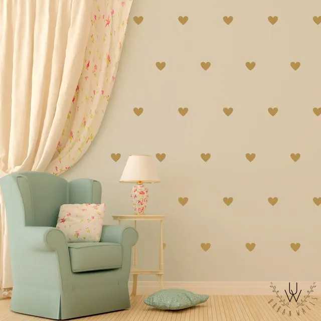 Heart Wall Decals from Urban Wall